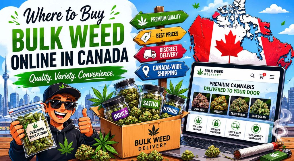 Where to Buy Bulk Weed Online in Canada