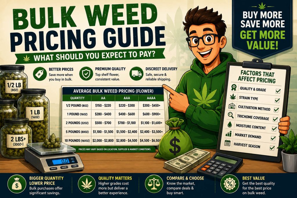 Best Cannabis Strains to Buy in Bulk