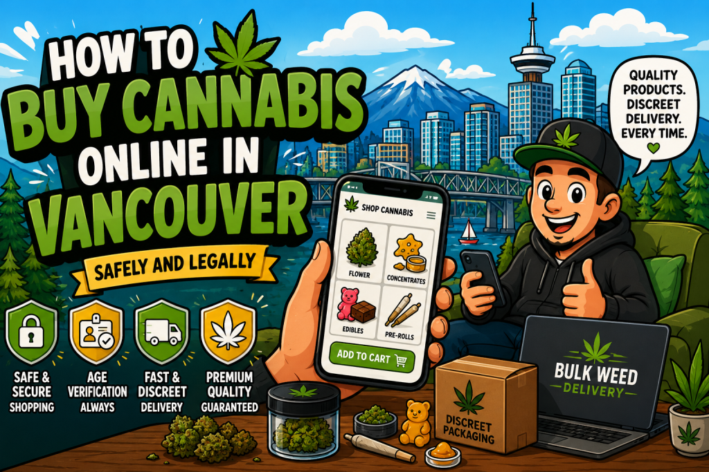 How to Buy Cannabis Online in Vancouver Safely and Legally